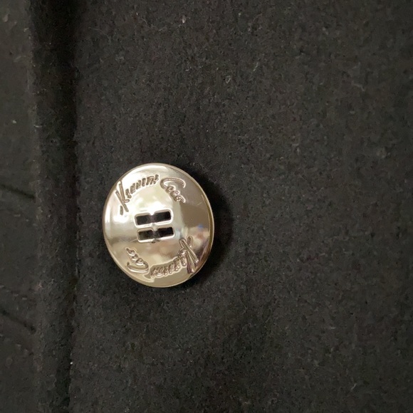 Women’s black pea coat in size 4P - Picture 4 of 7